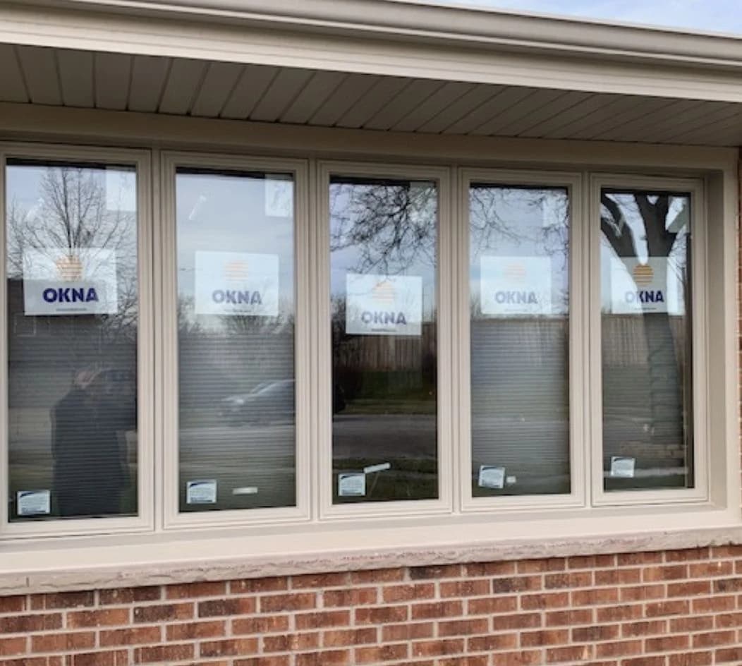 StarMark composite bay replacement windows installed in the Midwest